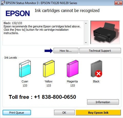 My Epson Ink Cartridge Is Not Recognized